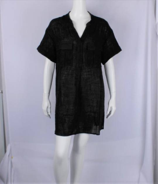 Alice&Lily cotton summer shirt black Style: AL/4666